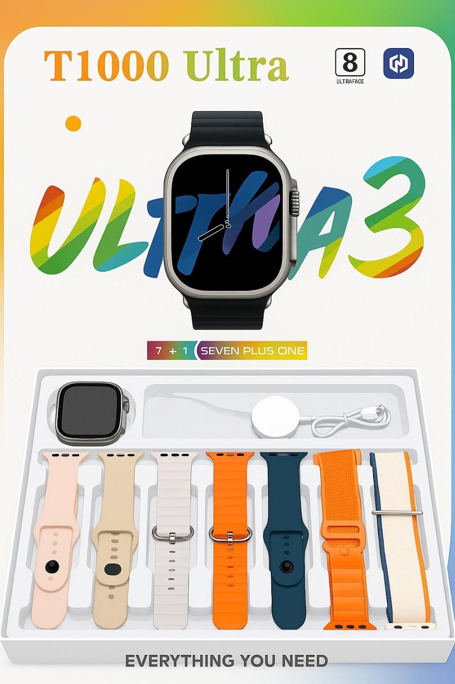 7+1 WATCH T1000